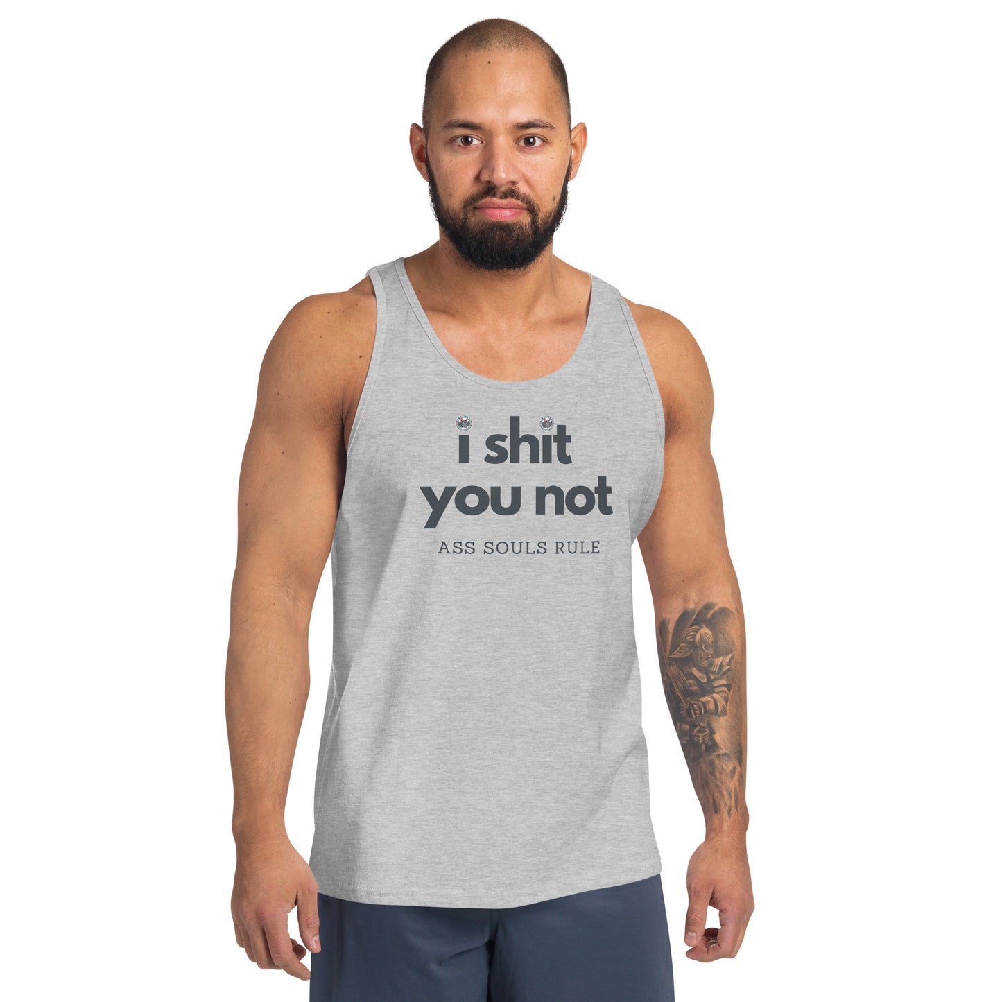 I Shit You Not unisex tank top