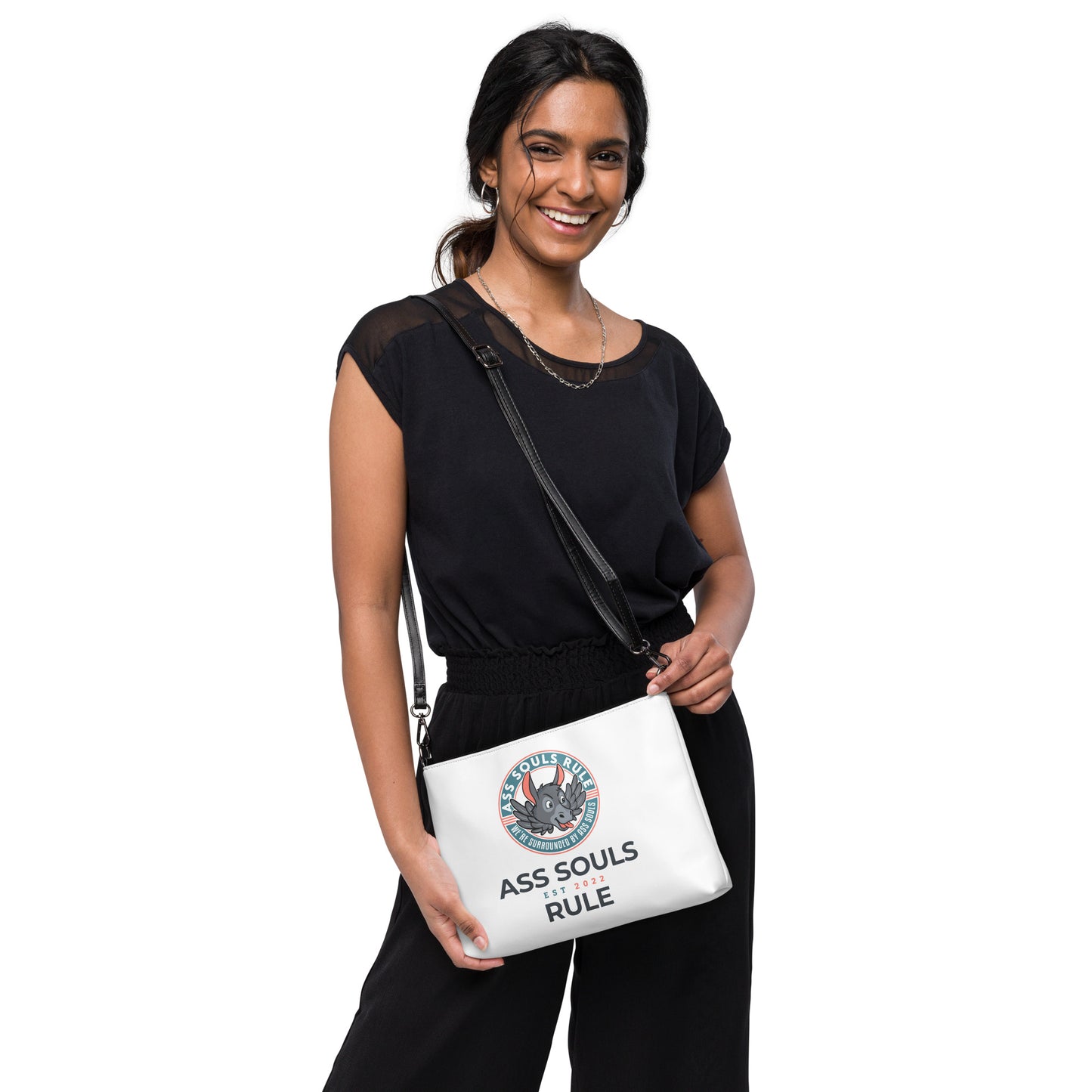 Logo of ASR Est crossbody bag