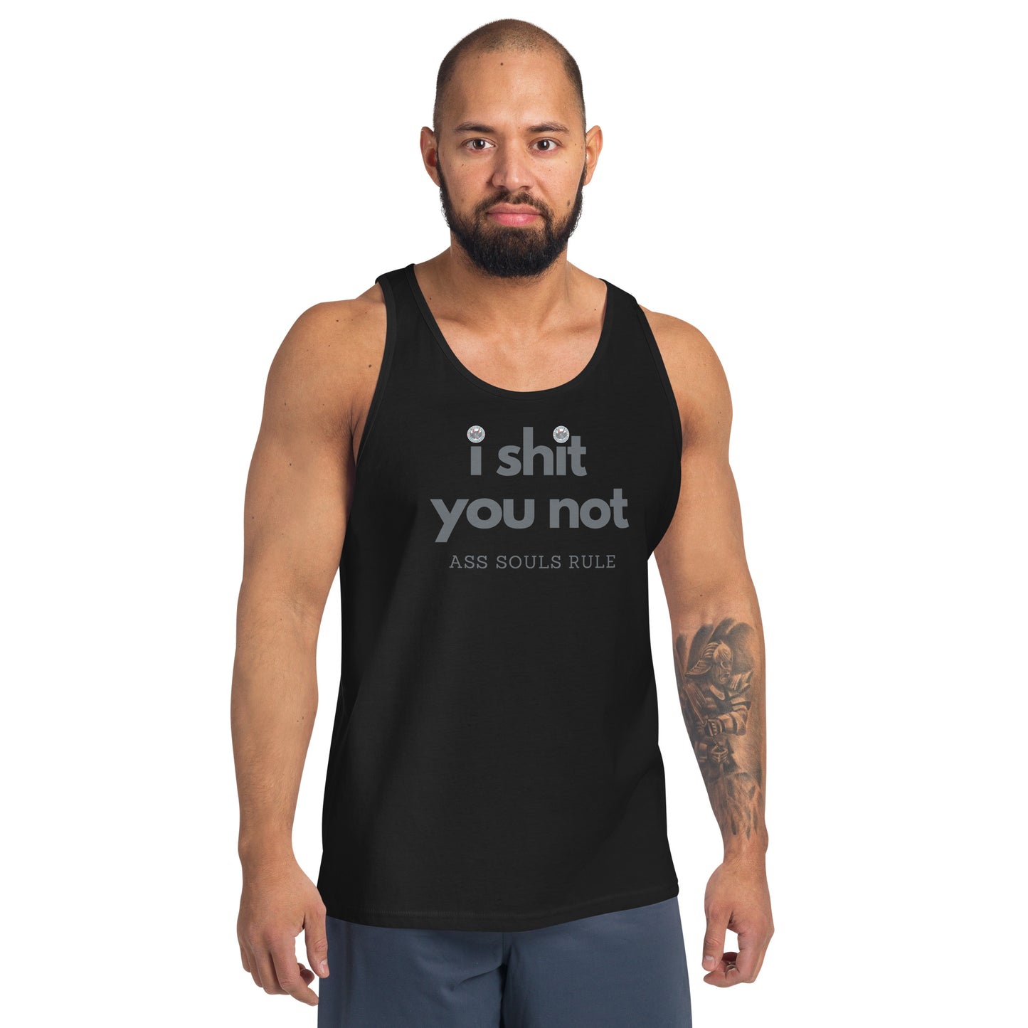 I Shit You Not unisex tank top