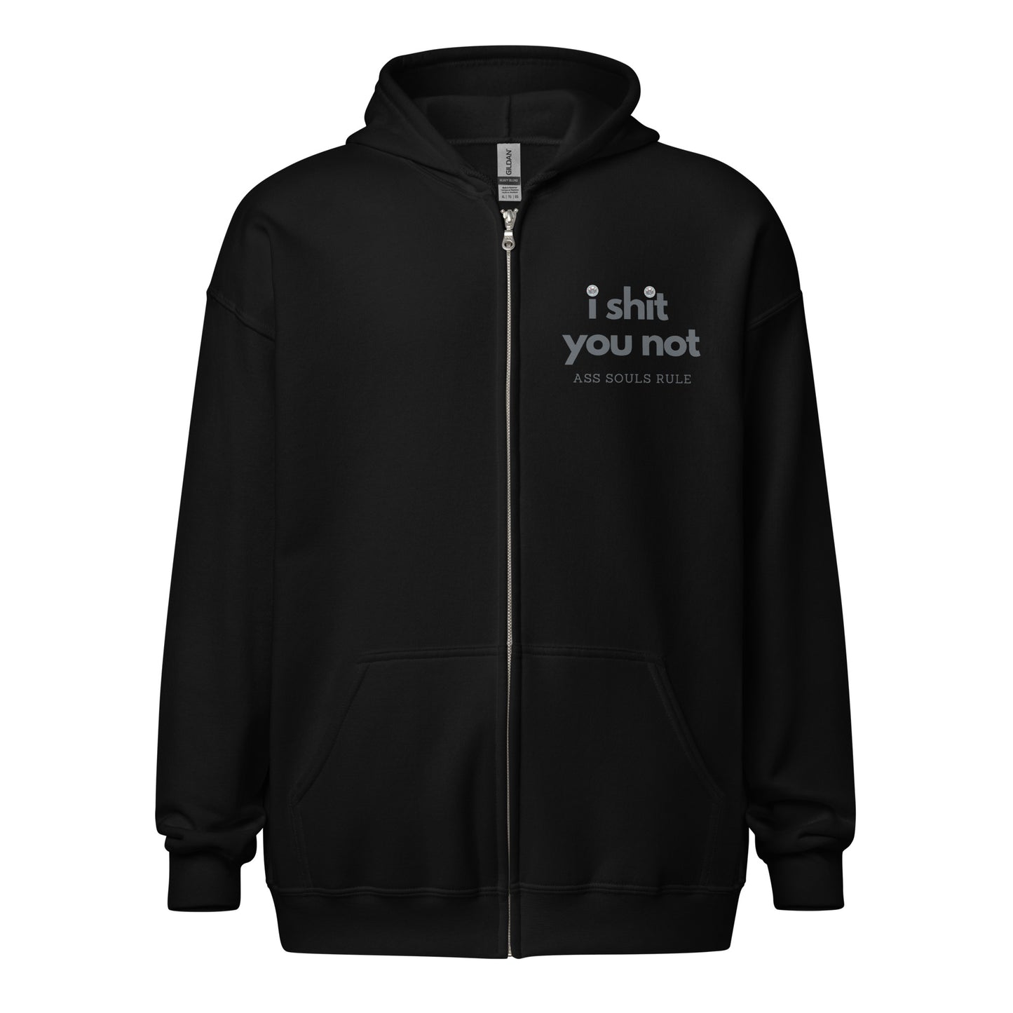 I Shit You Not unisex heavy blend zip hoodie