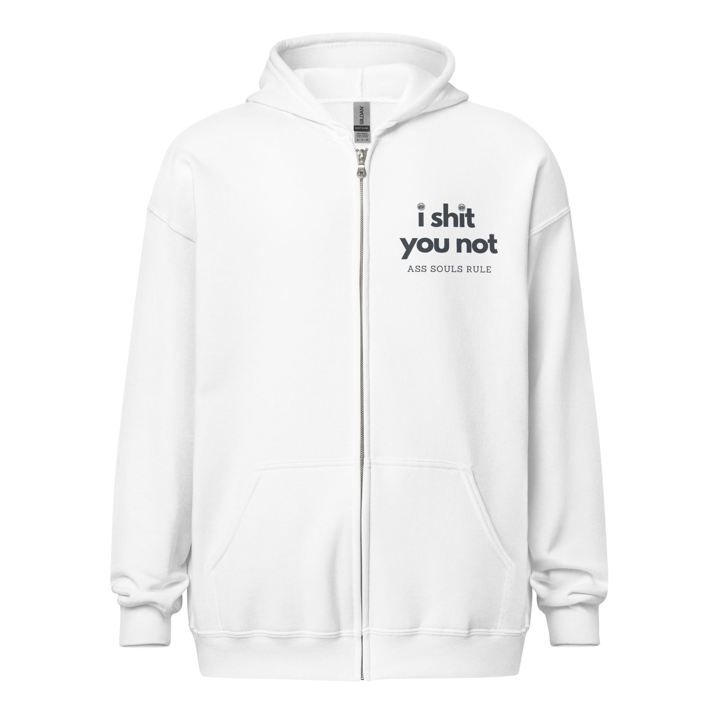 I Shit You Not unisex heavy blend zip hoodie