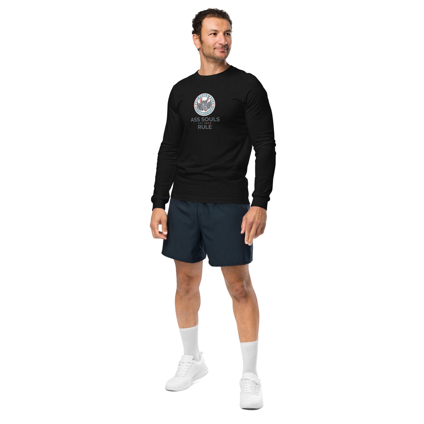 Logo of ASR Est unisex long sleeve tee